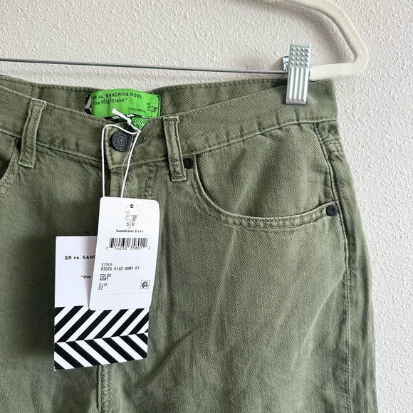 NWT Sandrine Rose Bermuda Shorts Size 27 - Picture 5 of 11